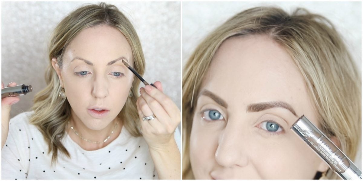 Houston beauty blogger Meg O. on the Go shares a before and after of the Physicians Formula Brow Last - Physicians Formula Brow Last Before and After