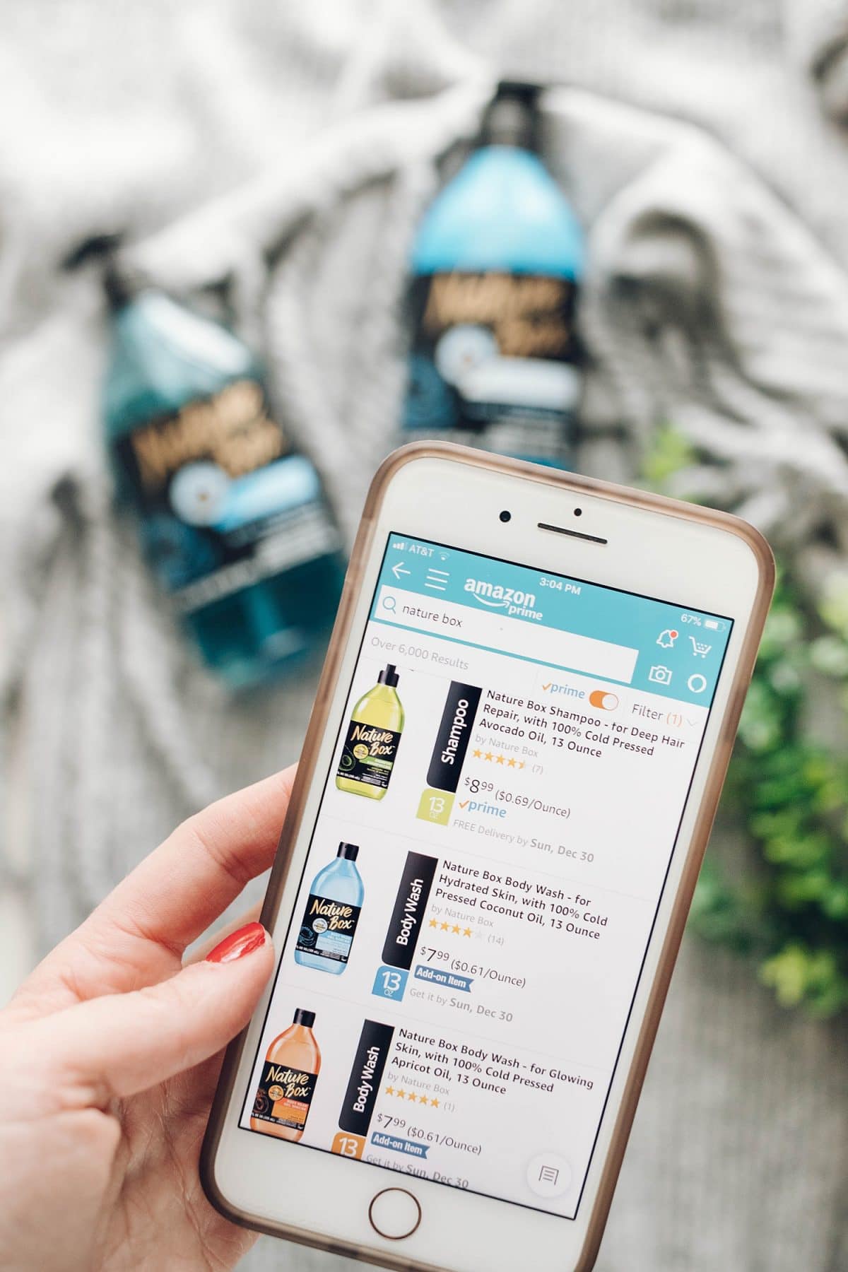 Nature Box Coconut Oil Shampoo and Conditioner can be found on Amazon for affordable prices!
