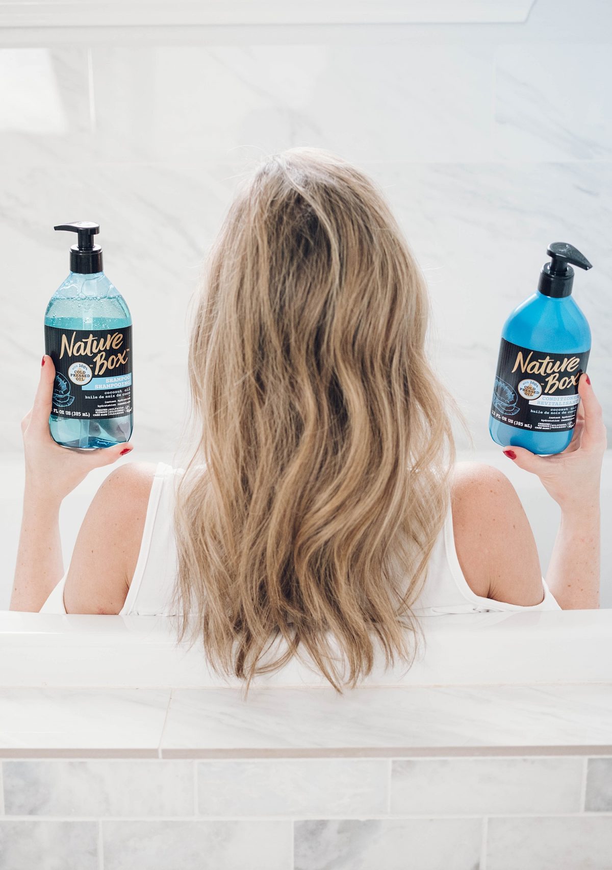 Air dry your hair when you are trying to train your hair to be healthy