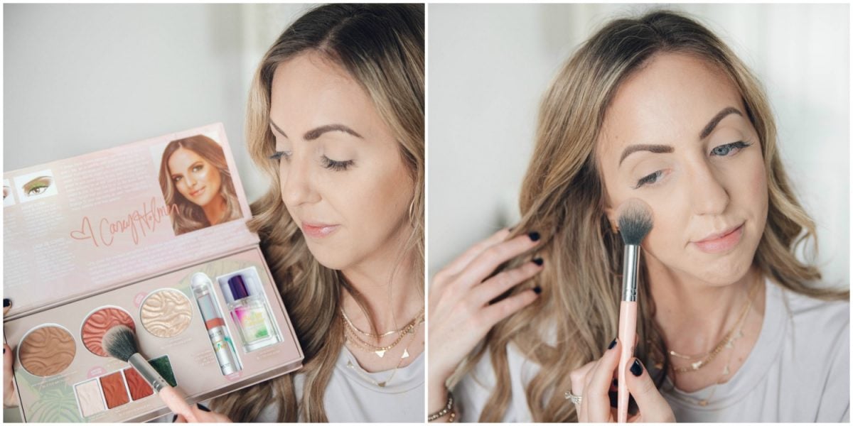 Houston beauty blogger Meg O. on the Go shares how to apply the Physicians Formula Butter Collection x Casey Holmes blush