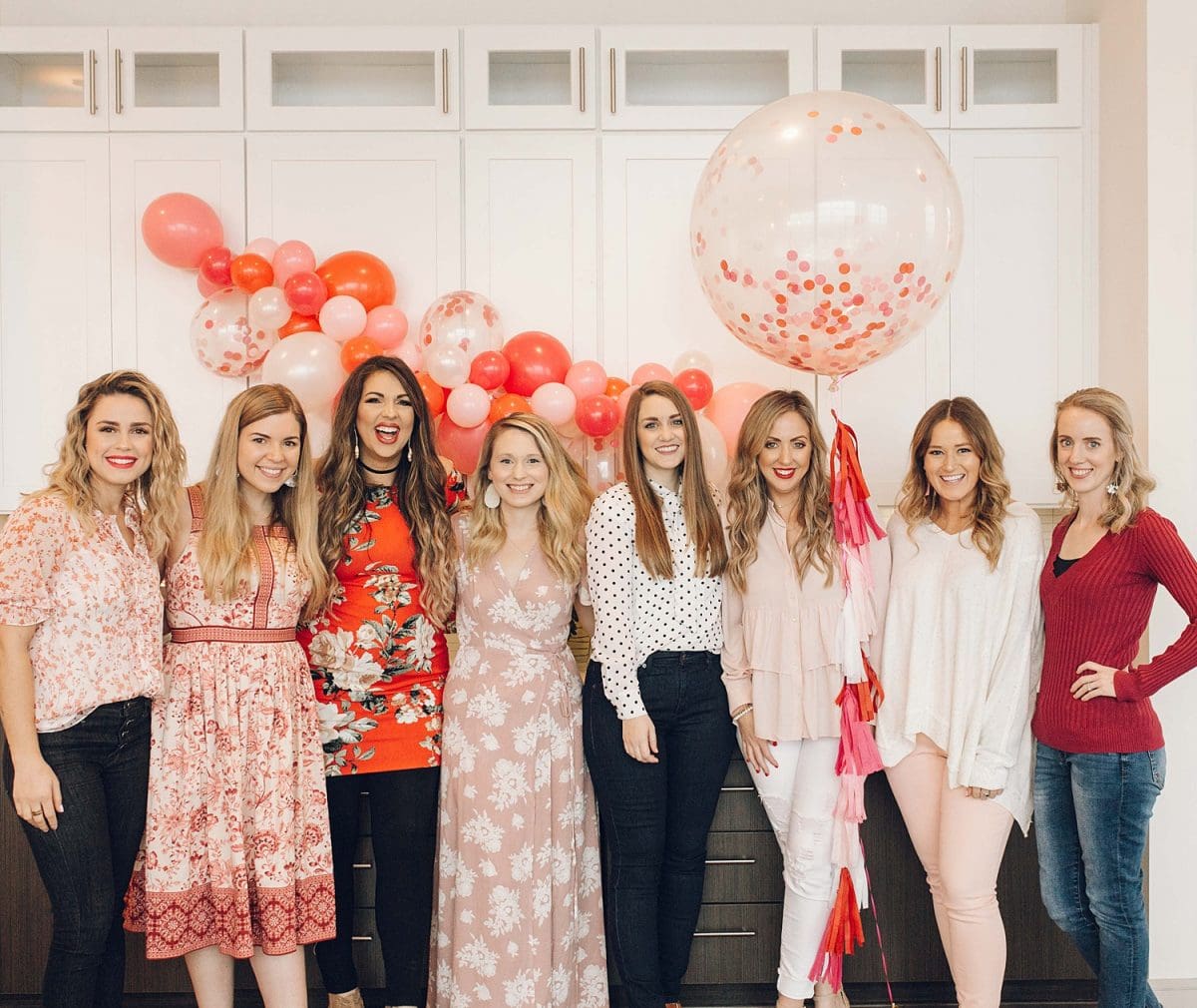 Houston blogger Meg O. shares a Galentine's Day Party at Latitude Med Center - a Houston luxury high rise apartment building