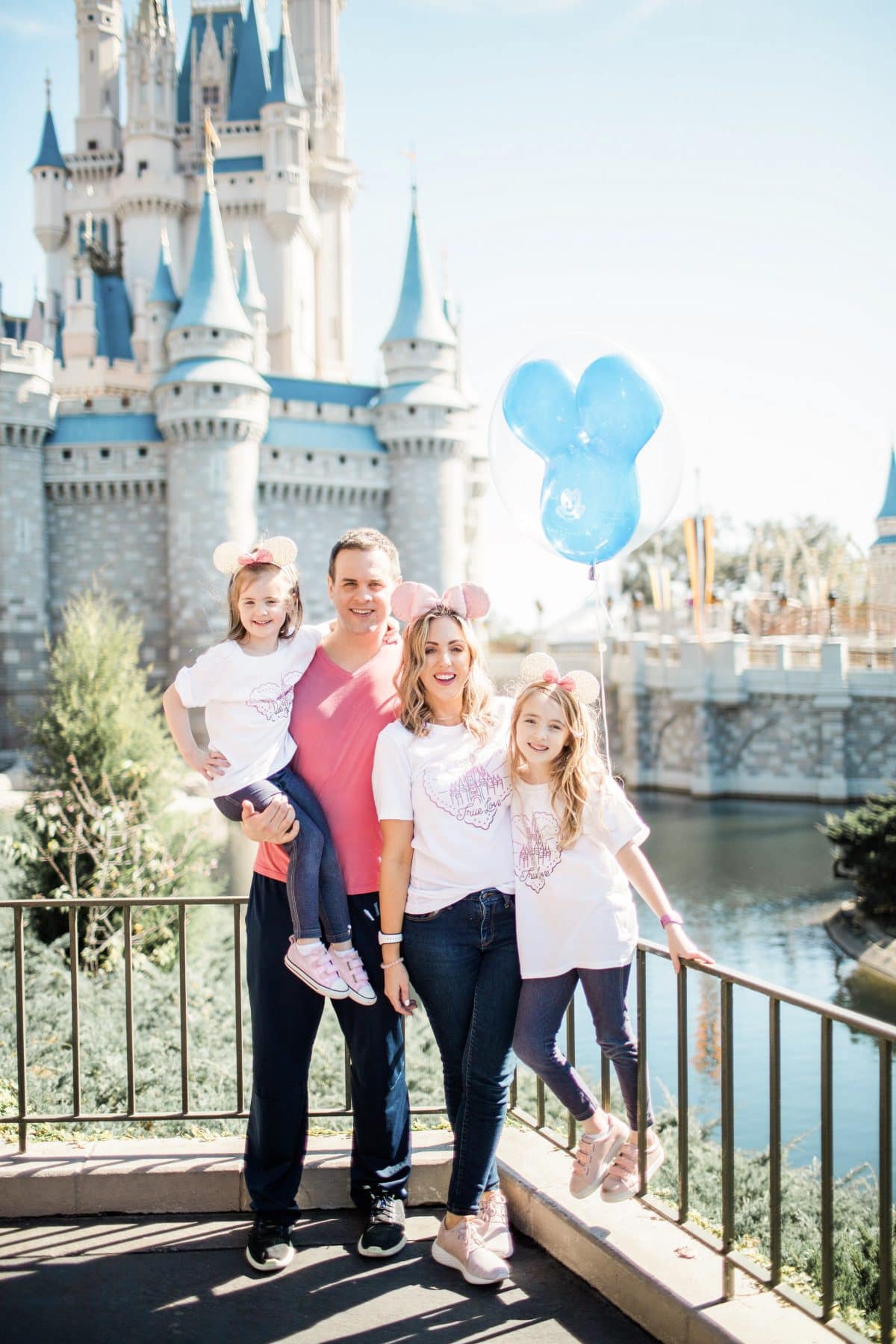 Houston lifestyle blogger Meg O. on the Go shares adorable Disney tees for the whole family. How cute are these True Love tees from It's a Magical Adventure!