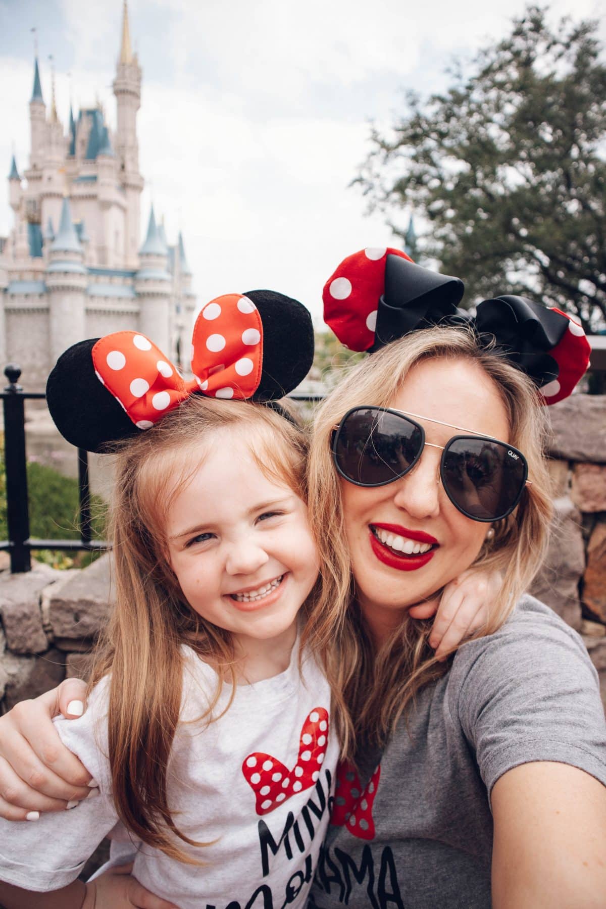Houston lifestyle blogger Meg O. on the Go shares adorable Disney tees for the whole family. Mama Mouse and Mini Mouse T-shirts from Southern Salt Boutique