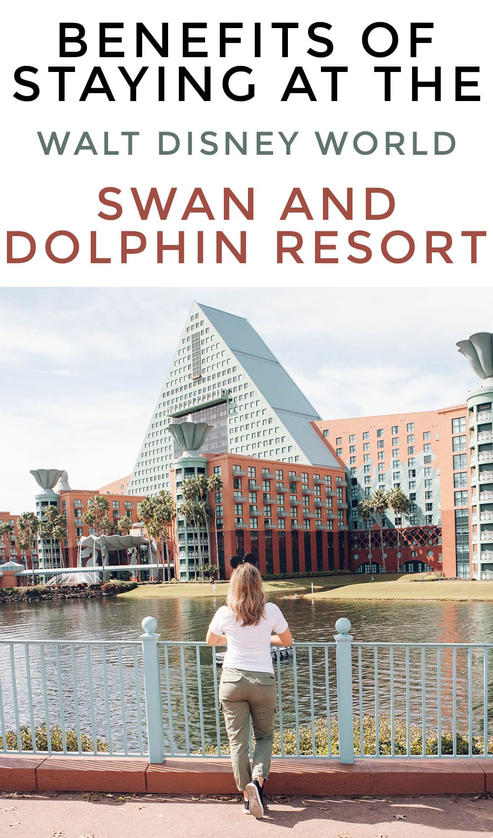 Houston lifestyle blogger Meg O. shares the benefits of staying at the Walt Disney World Swan and Dolphin in Orlando 