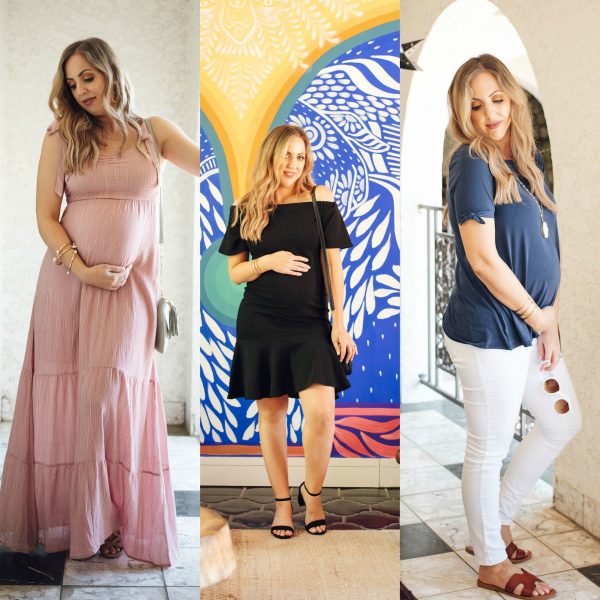 3 Maternity Outfits for Spring & Summer