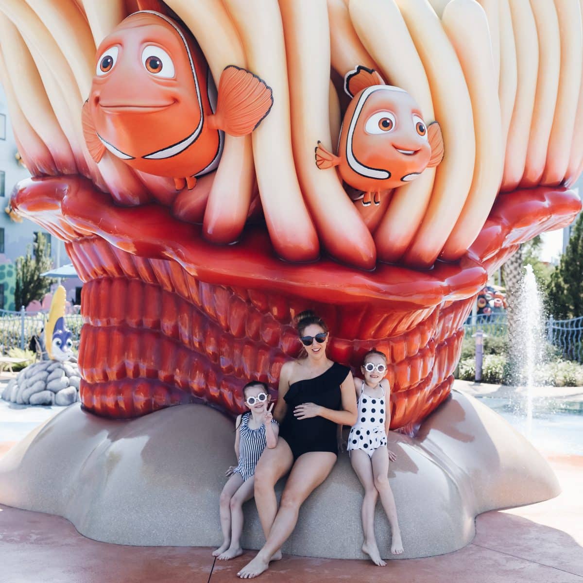 Houston lifestyle blogger Meg O. on the Go shares her favorite Disney World for kids experiences for preschoolers and up - Big Blue Pool at Art of Animation Resort