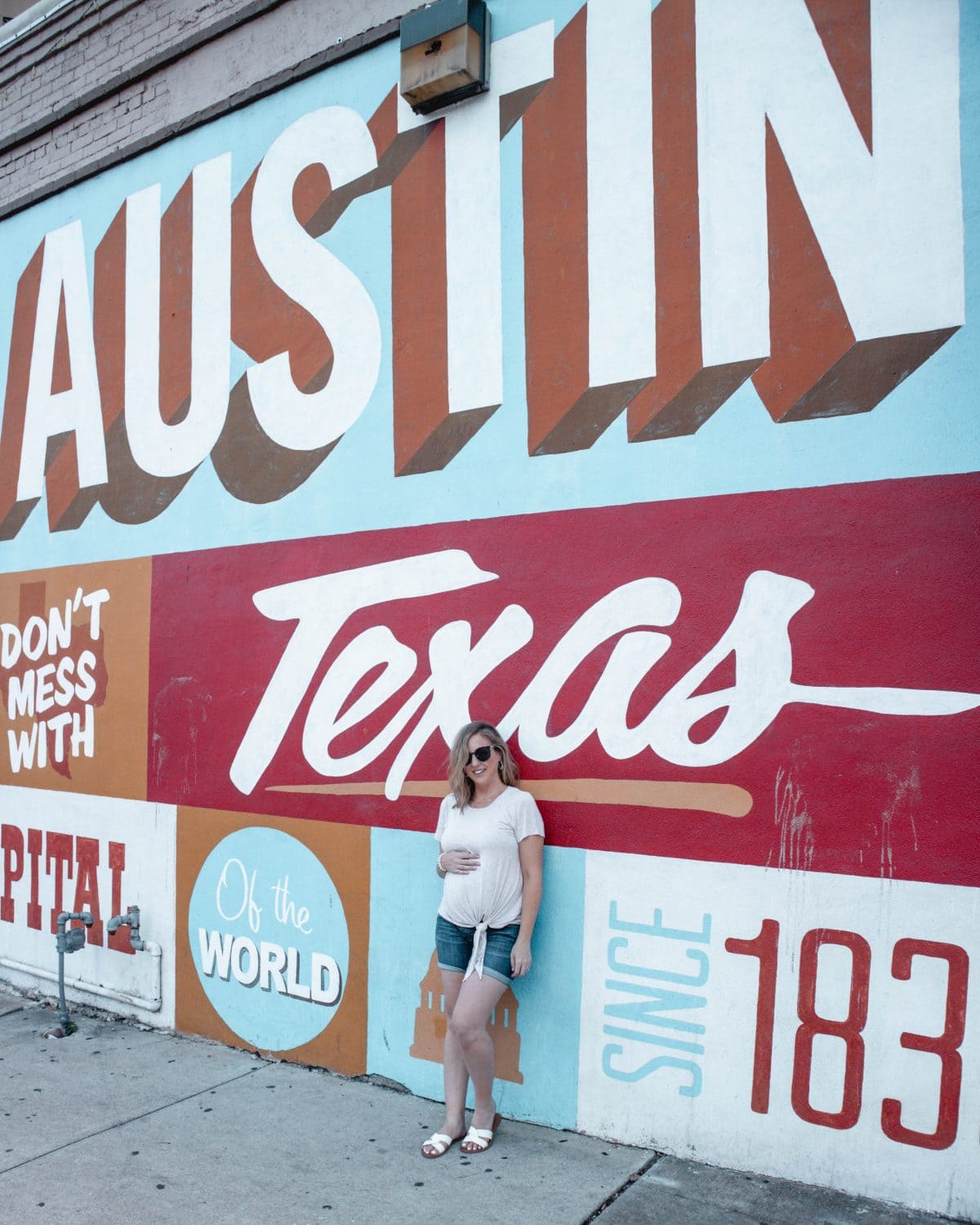 Houston lifestyle blogger Meg O. on the Go shares her couples' getaway to the Fairmont Austin TX - Austin Texas wall