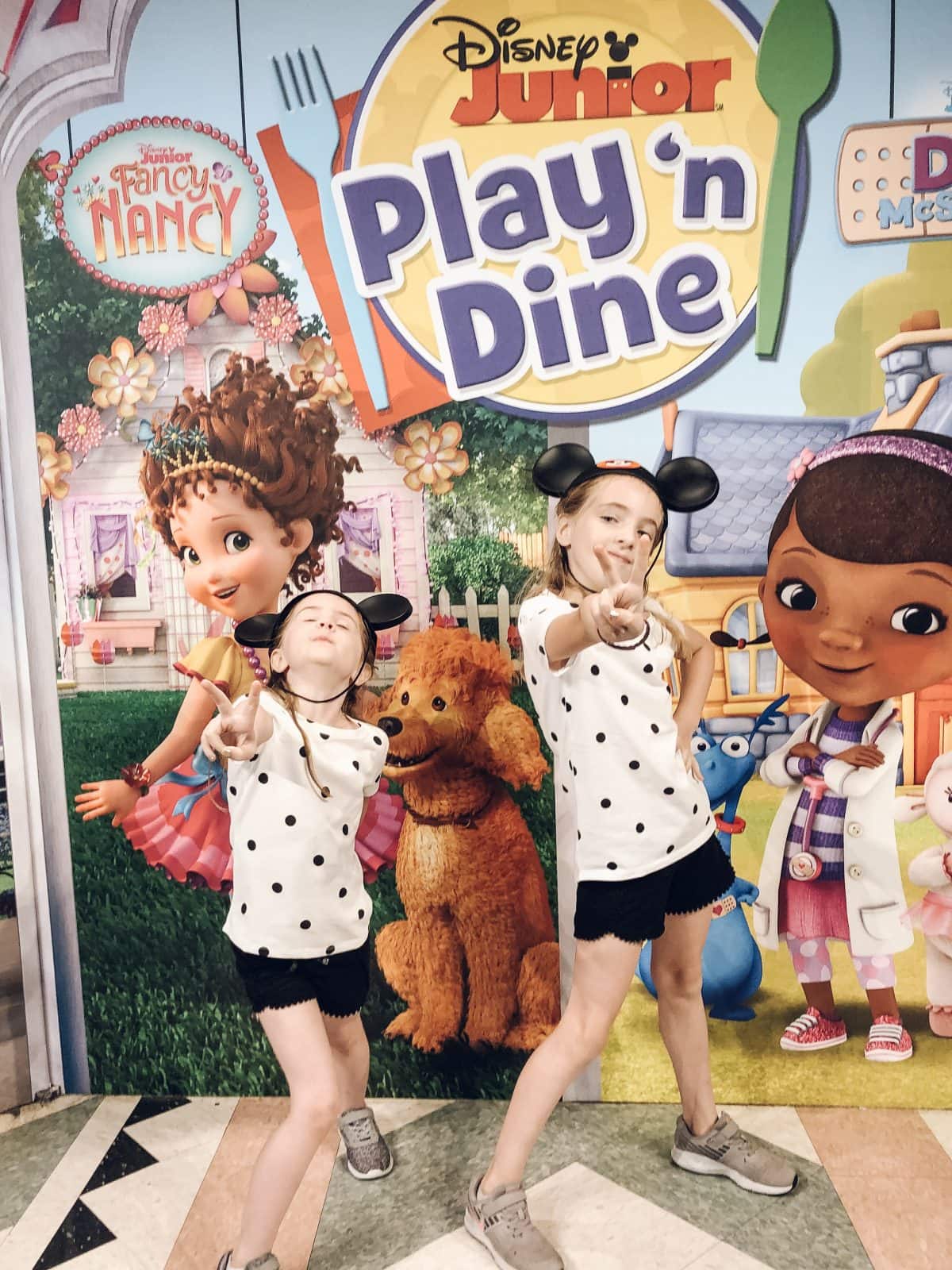 Houston lifestyle blogger Meg O. on the Go shares her favorite Disney World for kids experiences for preschoolers and up - Disney Junior Play 'n Dine character breakfast at Hollywood & Vine in Hollywood Studios