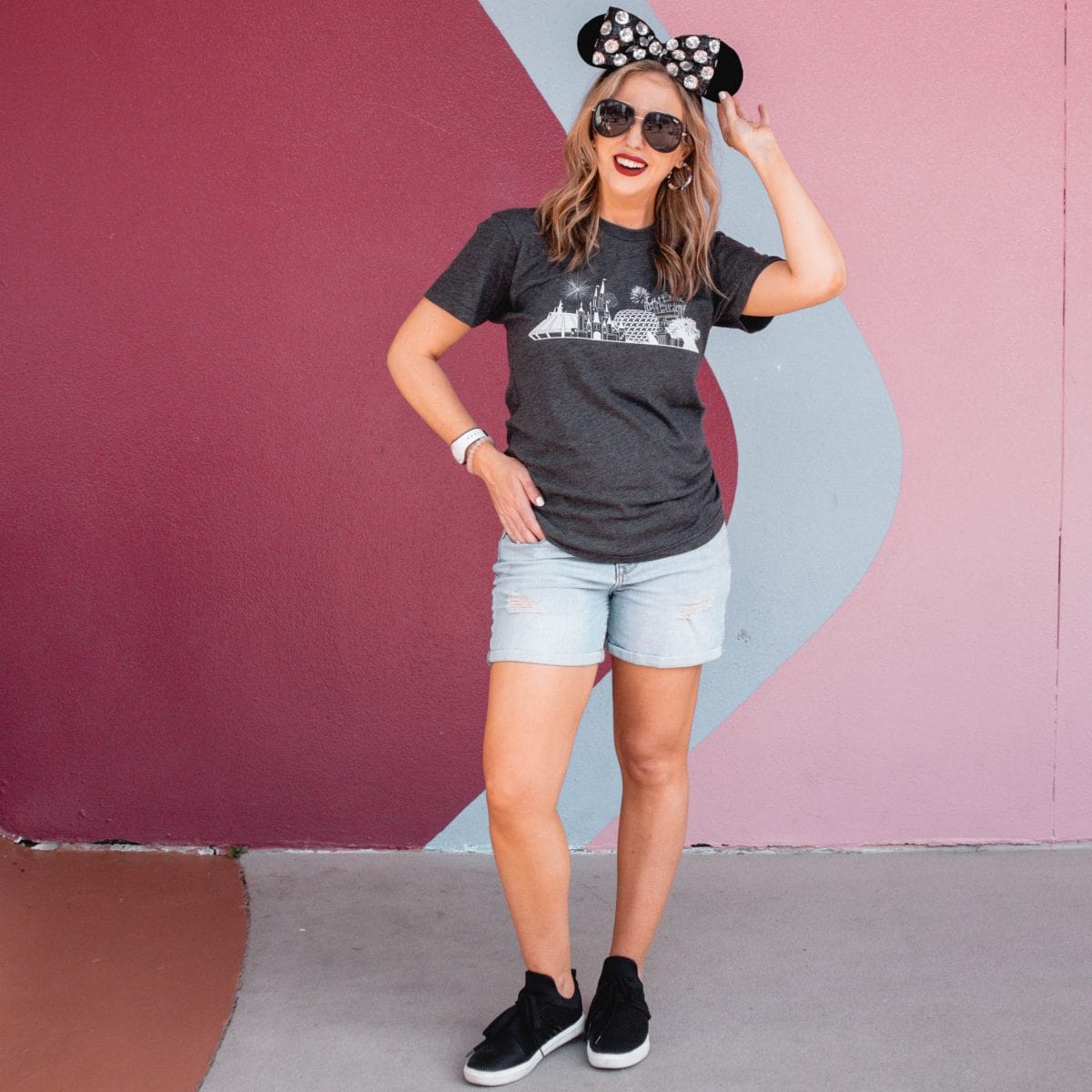 Bubblegum Wall in Epcot - Walt Disney World