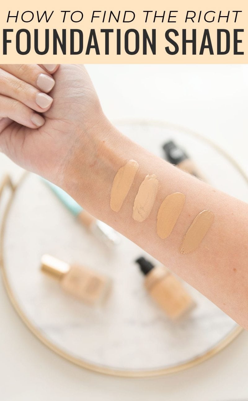 How to Find the Right Foundation Shade Online and InStore