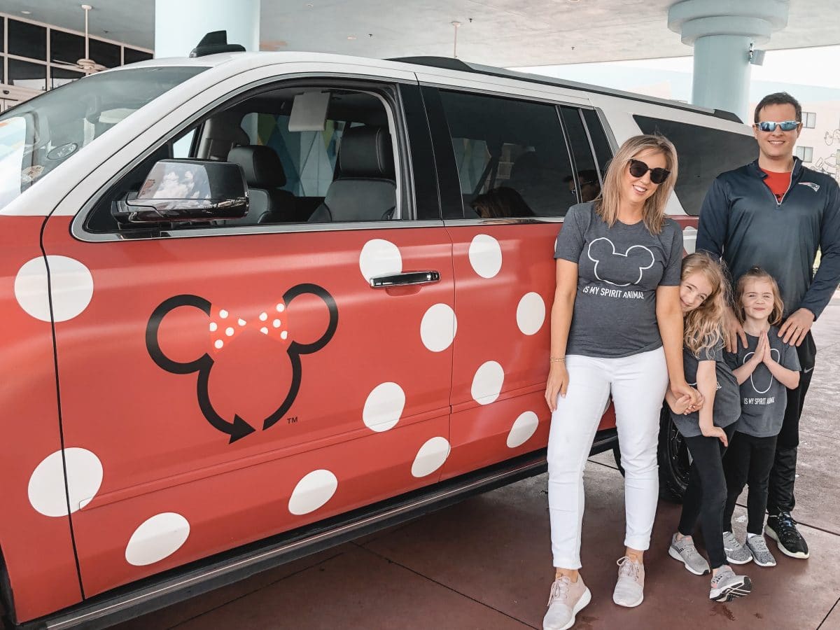 Minnie Van shuttle service from Orlando Airport to your Disney World Hotel