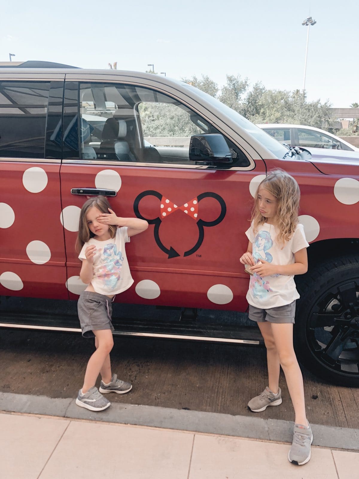 Minnie Van shuttle service from Disney World Resort to Orlando airport