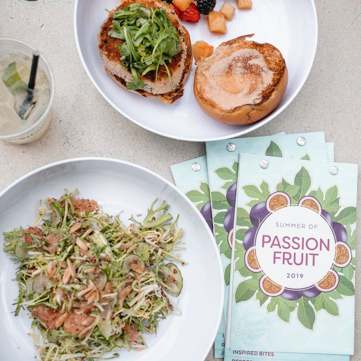 Houston blogger Meg O. on the Go shares her staycation at the Omni Houston Hotel - Summer of Passion Fruit menu