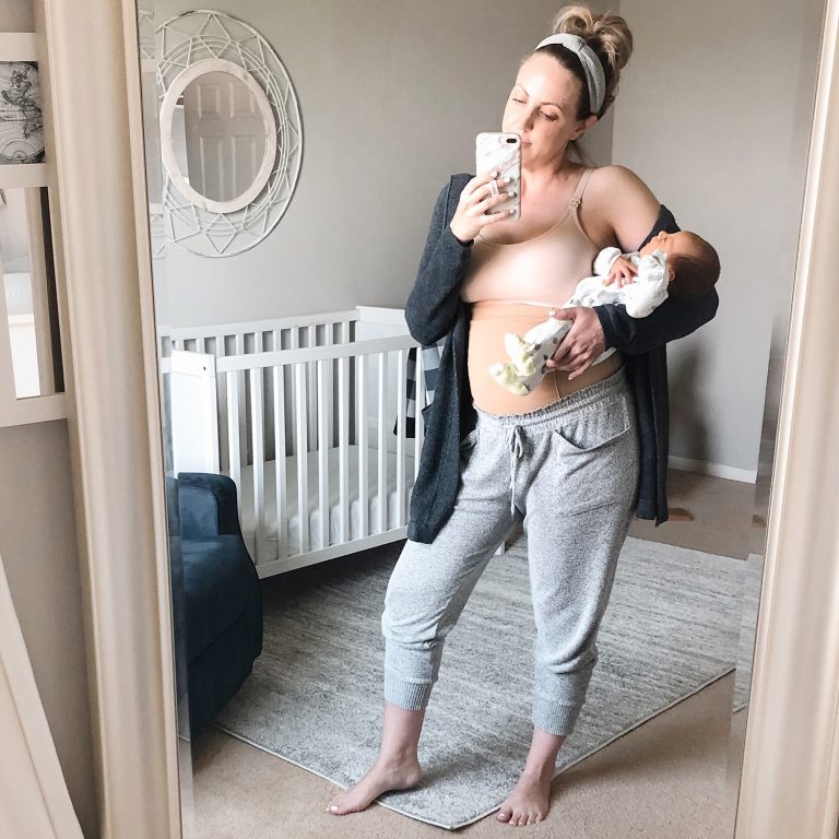Houston mommy blogger Meg O. on the Go shares her c section recovery kit - all the postpartum essentials that will help you heal!
