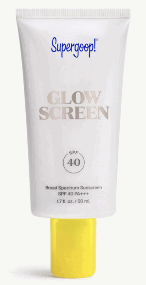Glowscreen on Supergoop’s site