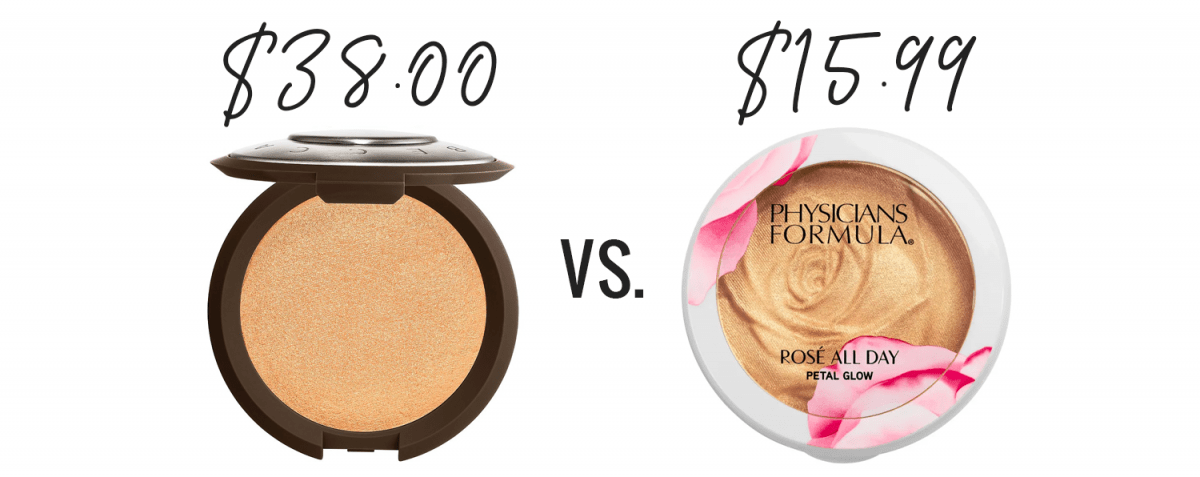 Becca Champagne Pop dupe