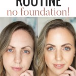 Houston beauty blogger Meg O. on the Go shares an easy makeup routine using NO foundation!