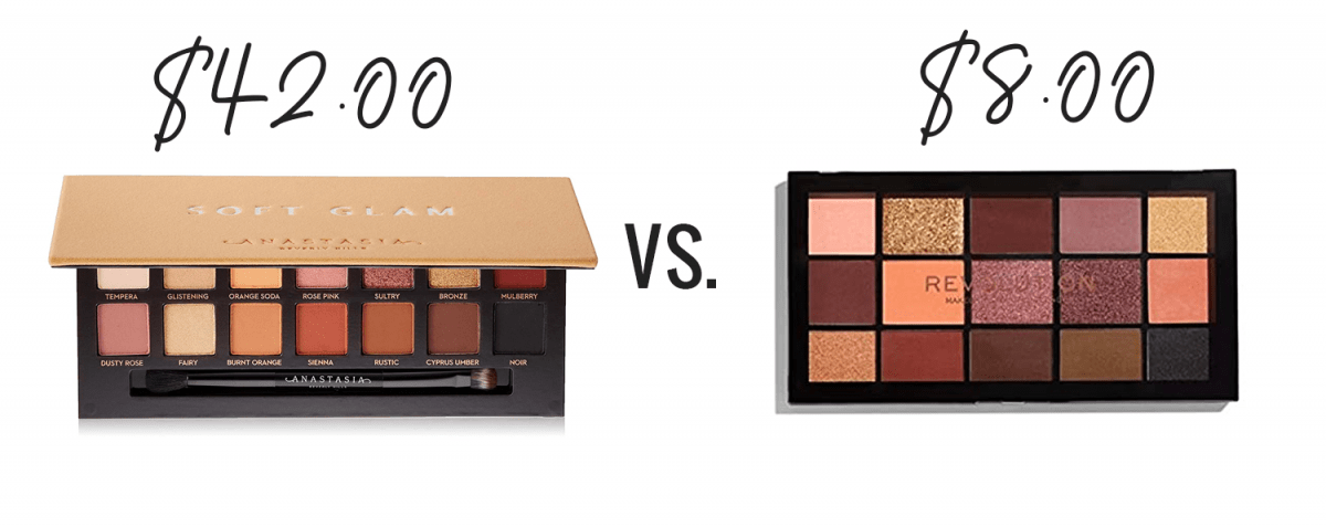 Anastasia soft glam palette dupe