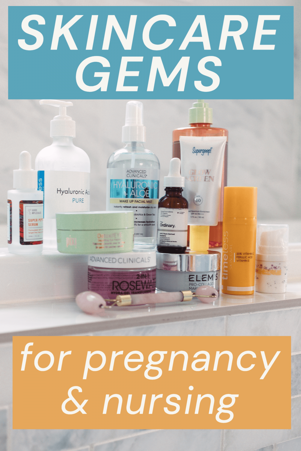 Houston beauty blogger Meg O. shares skincare for pregnancy and nursing