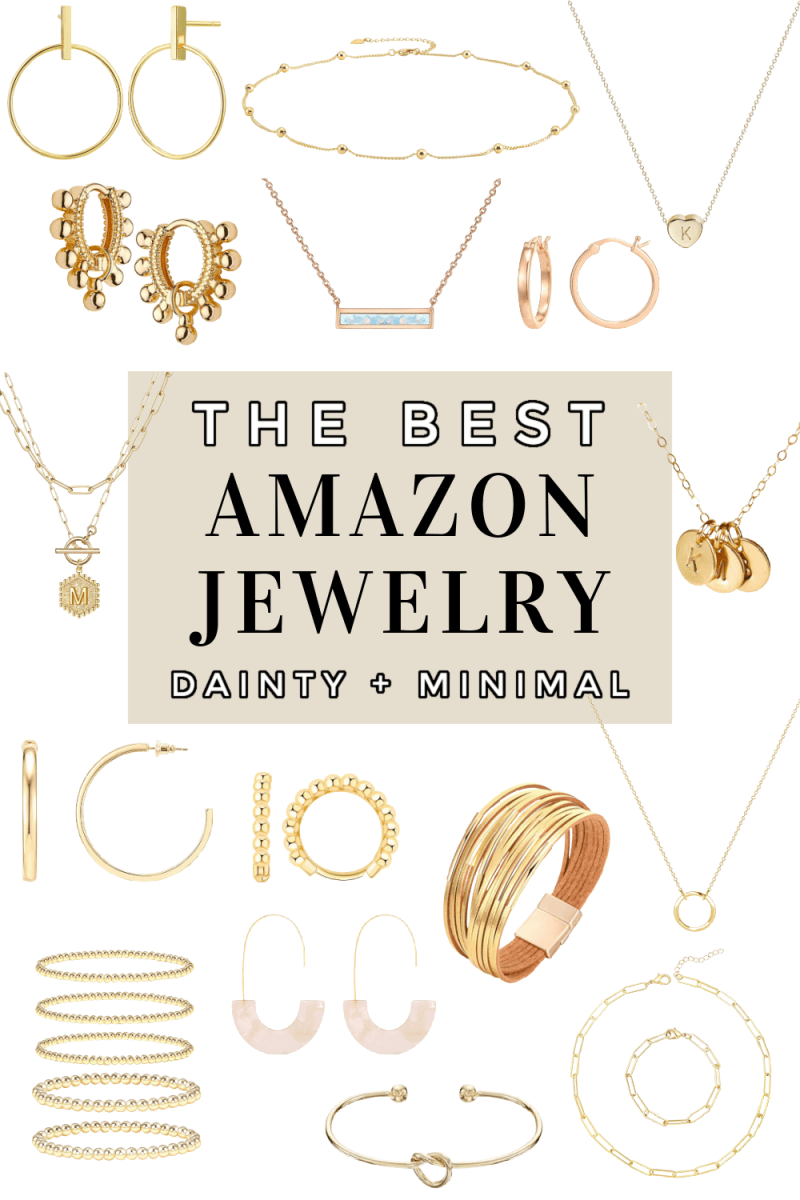 Best Jewelry on Amazon Minimalist & Dainty Finds Meg O. on the Go