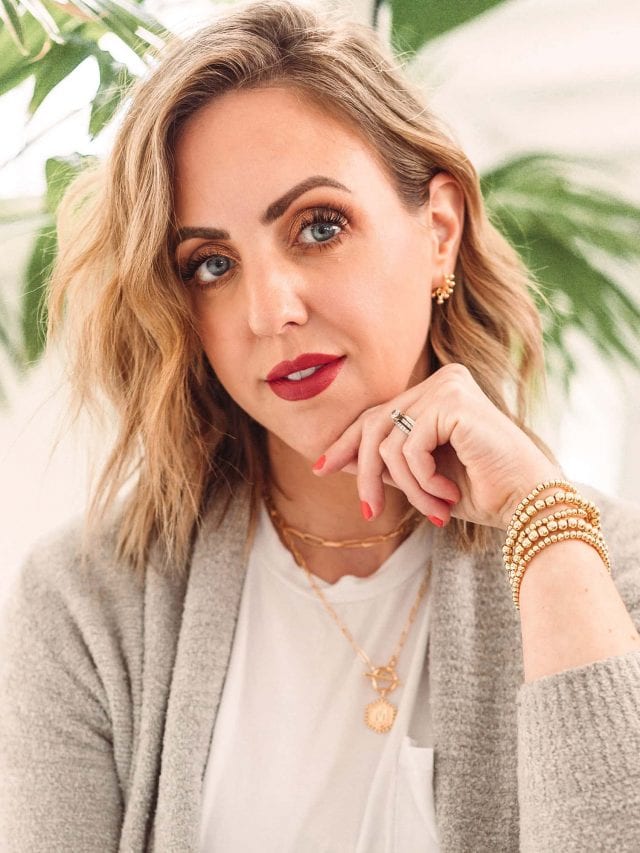 Simple Affordable Dainty Gold Jewelry on Amazon Meg O. on the Go