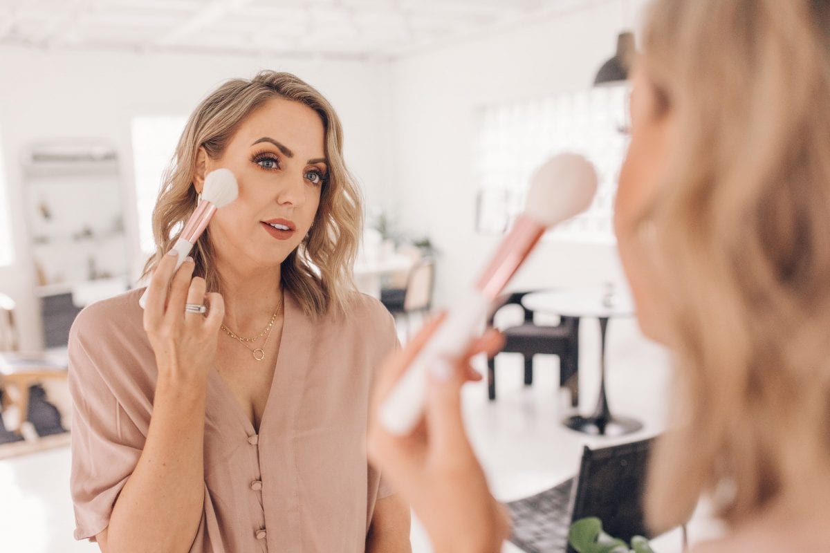 makeup brush guide - makeup brushes and their uses. Learn more from Texas influencer Meg O.