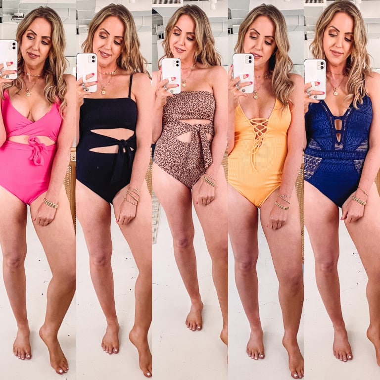 Houston influencer Meg O. shares an Amazon and Aerie swimsuit haul 2021