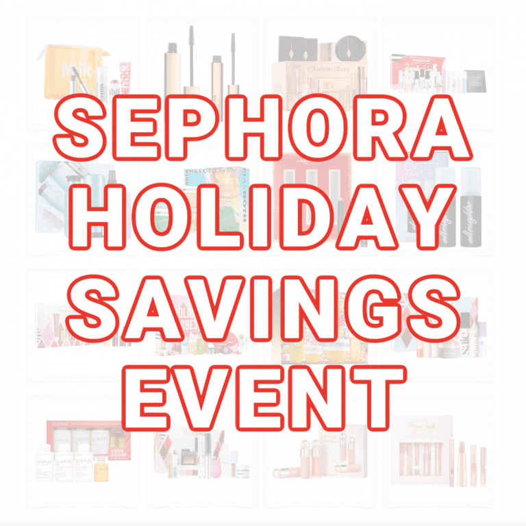 Sephora Holiday Savings Event