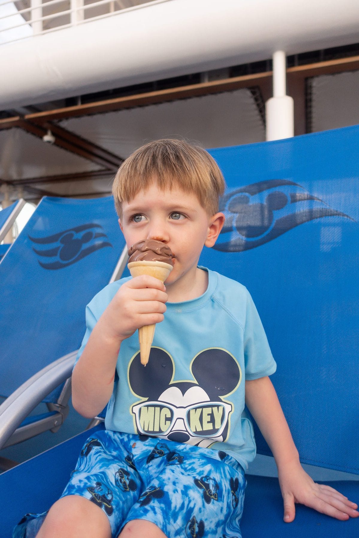 Disney Magic Cruise Ship soft serve ice cream