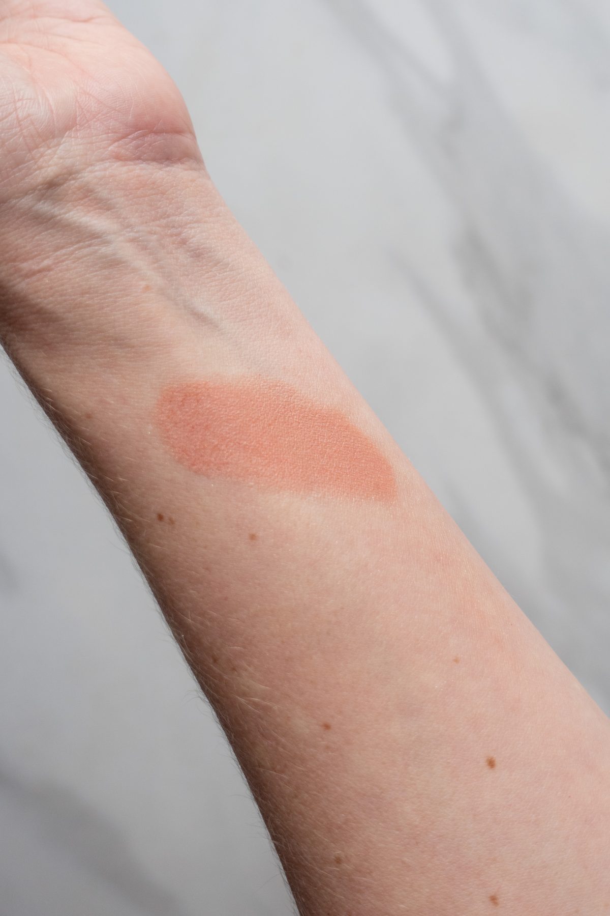 Milani Baked Blush Review and Swatches - Berry Amore Swatch