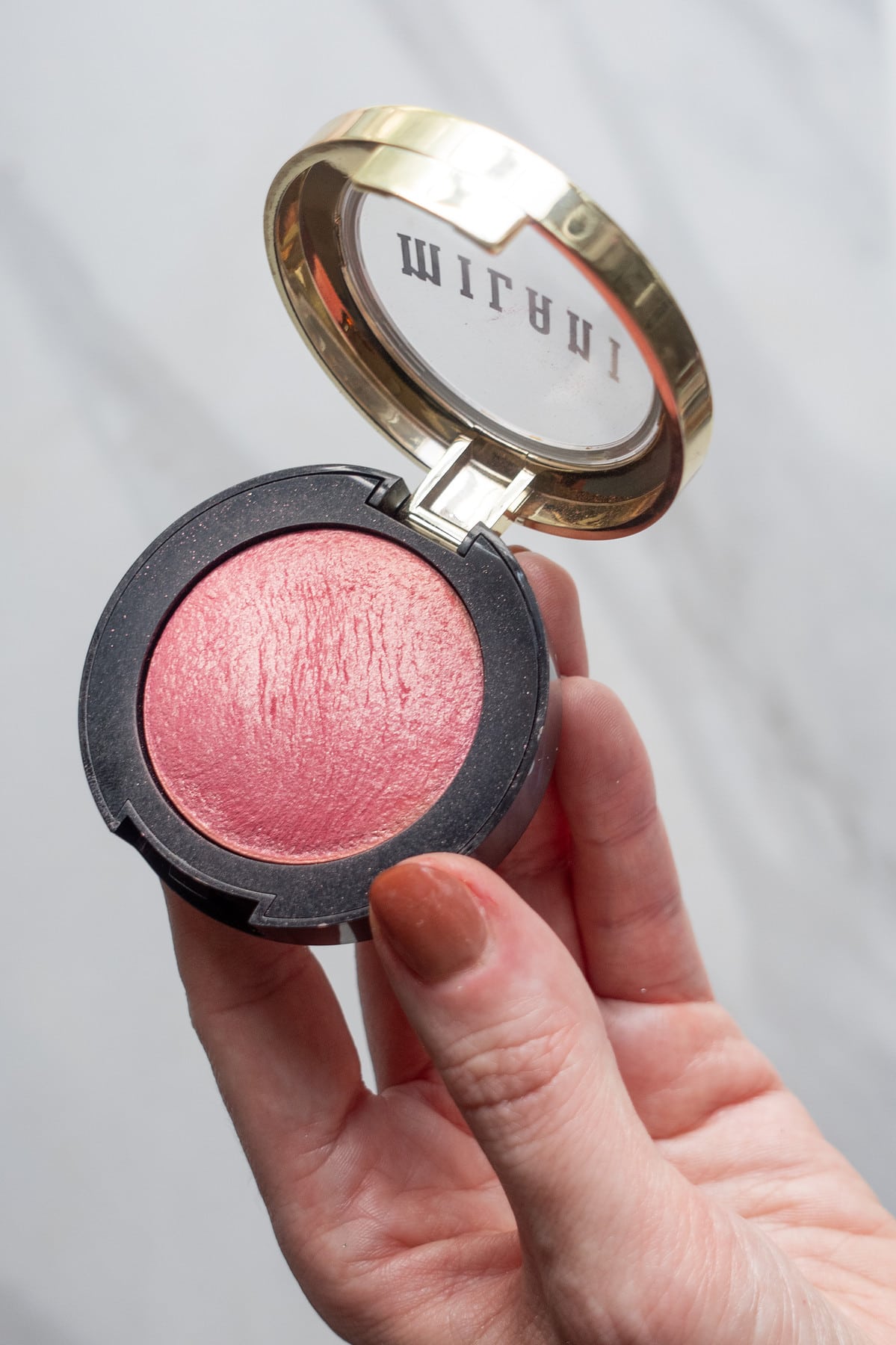 Milani Baked Blush Review and Swatches - Dolce Pink