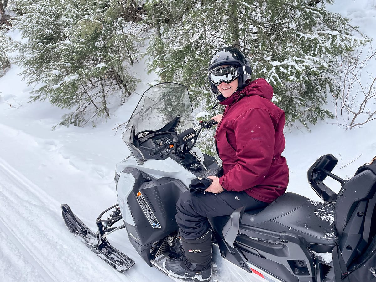 Snowmobiling in Steamboat Springs, Colorado