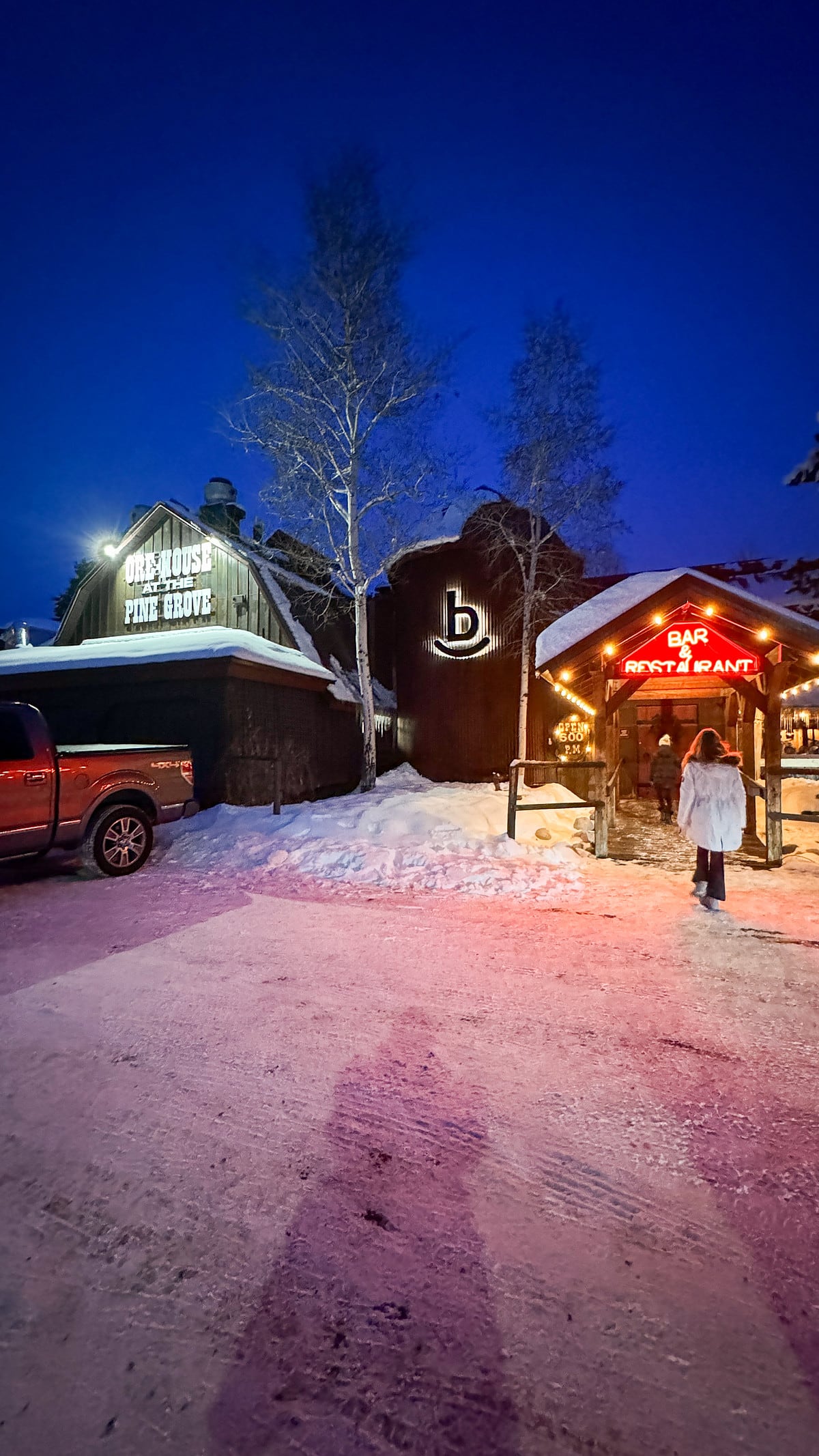 Ore House at the Pine Grove Restaurant in Steamboat Springs, Colorado